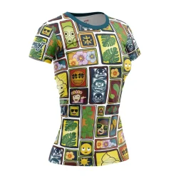 Women OTSO Women's short sleeve shirt - Emoji Portrait