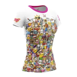 Women OTSO Women's short sleeve shirt - Emoji Big Wave