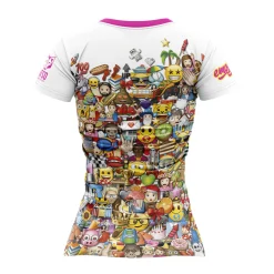 Women OTSO Women's short sleeve shirt - Emoji Big Wave