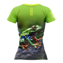 Women OTSO Women's Short Sleeve Shirt Frog -