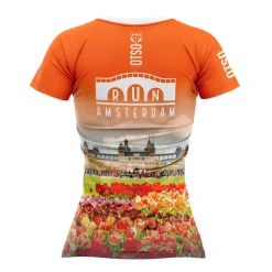 Women OTSO Women's Short Sleeve Shirt Run Barcelona -