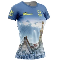 Women OTSO Women's Short Sleeve Shirt Run Barcelona -