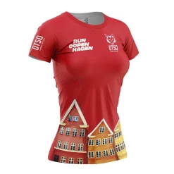 Women OTSO Women's Short Sleeve Shirt Run Copenhagen -