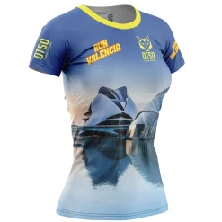 Women OTSO Women's Short Sleeve Shirt Run Barcelona -
