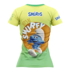 Women OTSO Women's Short Sleeve Shirt Smurf Running