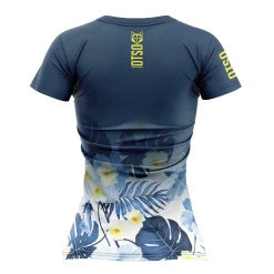 Women OTSO Women's Short Sleeve Shirt Spring Dark -