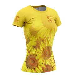 Women OTSO Women's Short Sleeve Shirt Sunflower -