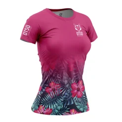 Women OTSO Women's Short Sleeve Shirt Tropical -