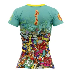 Women OTSO Women's Short Sleeve T-shirt Chupa Chups Comic