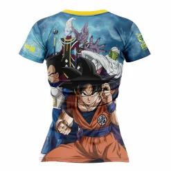 Women OTSO Women's short sleeve t-shirt - Dragon Ball Super Goku Vegeta