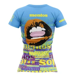 Women OTSO Women's Short Sleeve T-shirt Mentos Mouth