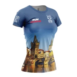 Women OTSO Women's short sleeve t-shirt - Run Prague (Outlet)