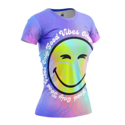 Women OTSO Women's Short Sleeve T-Shirt SmileyWorld Vibes