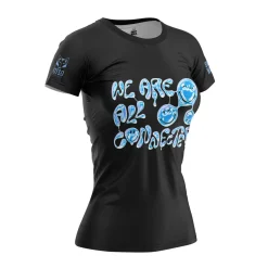 Women OTSO Women's Short Sleeve T-Shirt SmileyWorld Connected