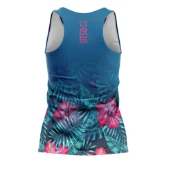 Women OTSO Women's Singlet Tropical Dark -