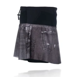 OTSO Women's Skirt - Black Jeans