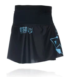 OTSO Women's skirt - Black & Turquoise
