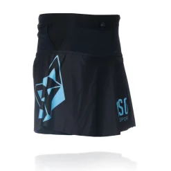 OTSO Women's skirt - Black & Turquoise