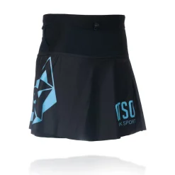 OTSO Women's skirt - Black & Turquoise