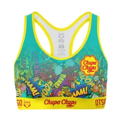 OTSO Women's Sports Top Chupa Chups Comic