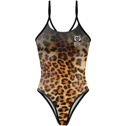 Women OTSO Women's Swimsuit Leopard -