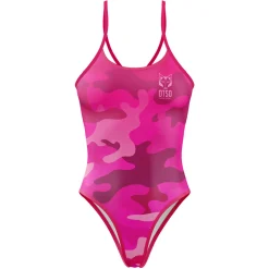 Women OTSO Women's Swimsuit Pink Camo -