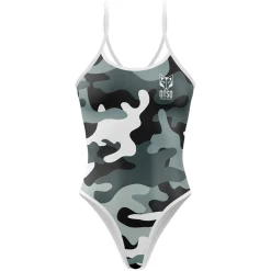 Women OTSO Women's Swimsuit Pink Camo -