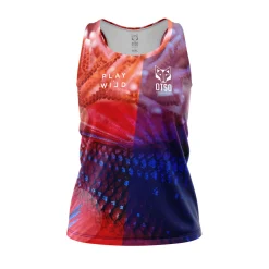 Women OTSO Women's Tank Padel Top - Coral