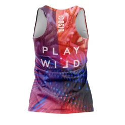 Women OTSO Women's Tank Padel Top - Coral