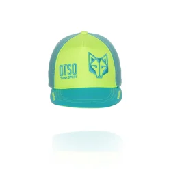 OTSO Yellow & Light Blue Snapback Cap
