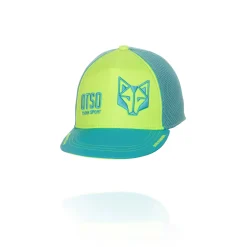 OTSO Yellow & Light Blue Snapback Cap